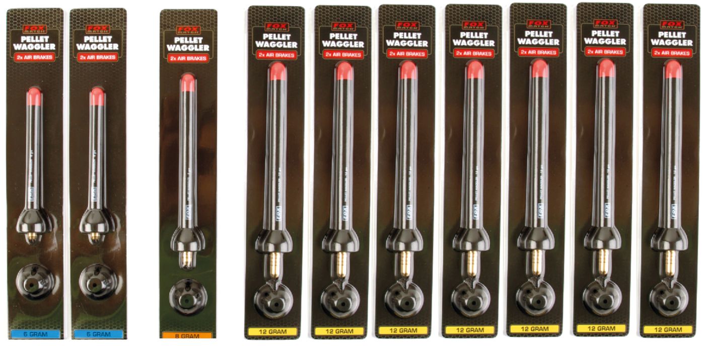 10 Fox Pellet Waggler Posen – Vorgebleite Stippposen mit Futterkorb