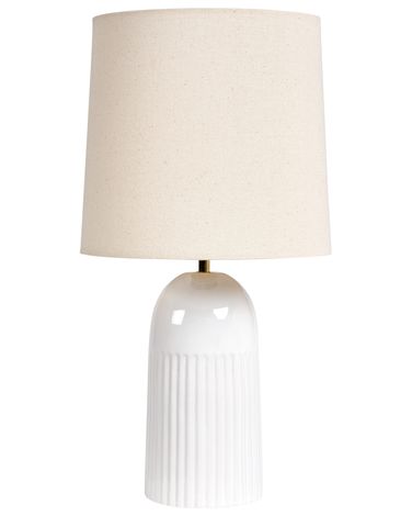 Table Lamp SALIENTE Ceramic Off-White
