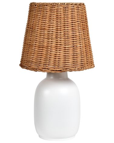 Table Lamp BARTANG Ceramic White