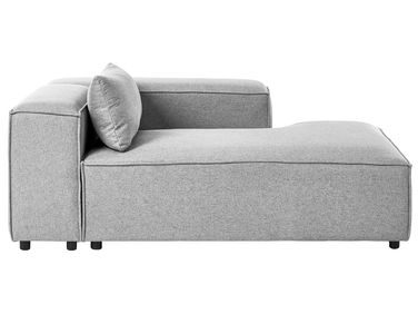 Linksseitige Chaiselongue BRANDE Grau