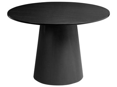 Esstisch OYEN Schwarz 120 cm 120 cm