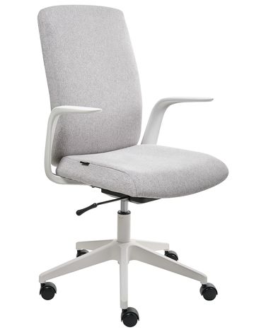 Bürostuhl CAPTAIN Stoff Hellgrau
