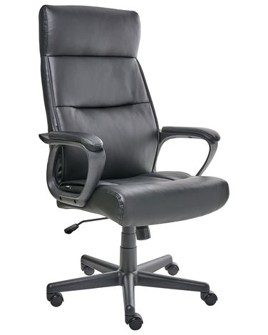 Chefsessel GURU Kunstleder Schwarz