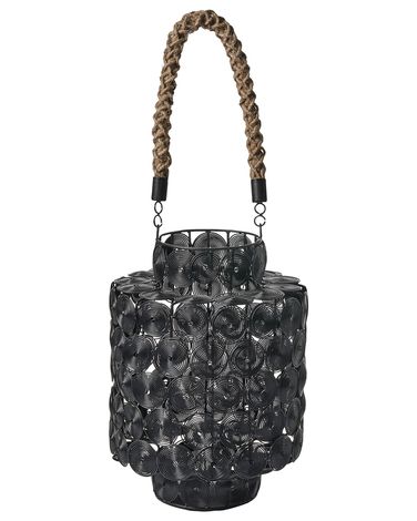 Lantern MMOJSTIR Metal 35 cm Black