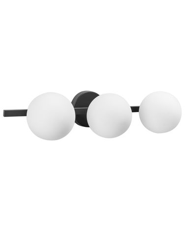 Wall Lamp GIMONE Black Metal