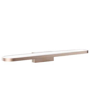 LED Spiegel- und Bilderleuchte MIDOU Metall Braun