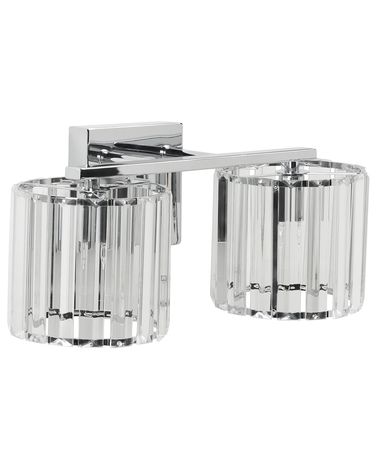 Wall Lamp LOURIDO Silver Metal