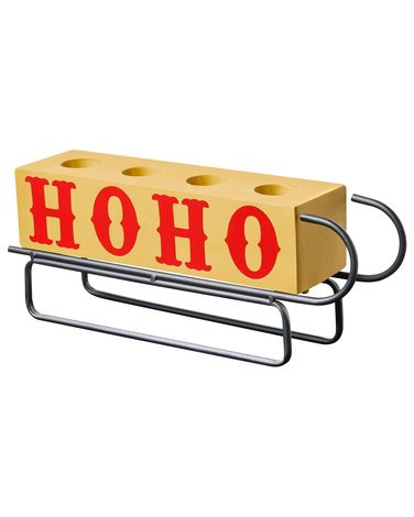 Kerzenständer KUHMO Gelb Metall