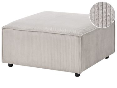 Ottoman ARDAL Corduroy Taupe
