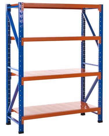 Garage Shelving FIUGGI Metal 200 cm 150 cm Orange