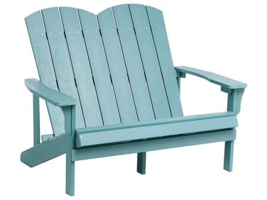 Garden Bench ADIRONDACK 125 cm Light Blue