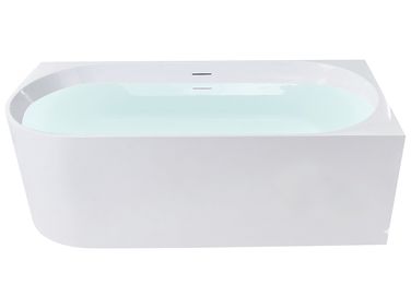 Corner Bath PORTINHO Left Hand 1700 x 800 mm White