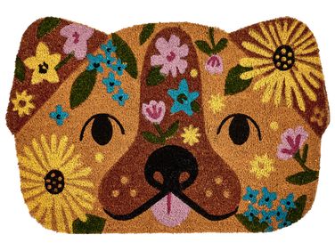 Doormat TIBIG Multicolour 60 x 90 cm Dog Coir