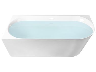 Eckbadewanne RENACA rechtsseitig 170 x 79 cm Weiß