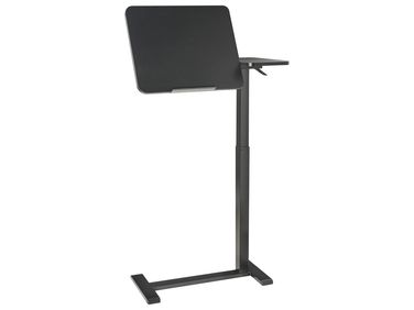 Laptoptisch manuell höhenverstellbar SCHOLA Schwarz 70 cm 40 cm