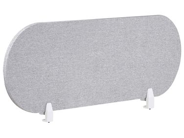 Desk Screen SPARKY 120 x 40 cm Light Grey
