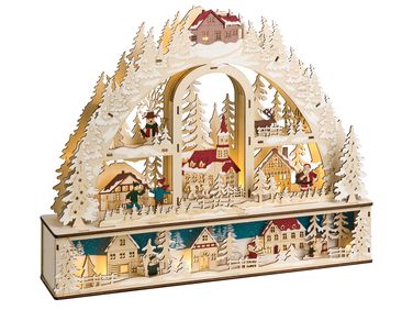 Weihnachtsdekoration LED NORSJO 36 cm Hellbraun