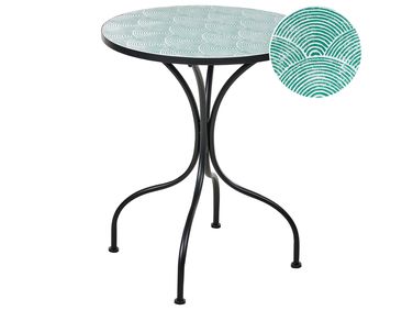 Bistro Table ANAPO 60 cm 60 cm Metal Black