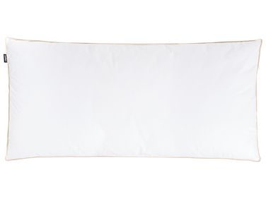3-Kammer-Kopfkissen ETNA Hoch Entenfedern und Daunen 40 x 80 cm Weiß