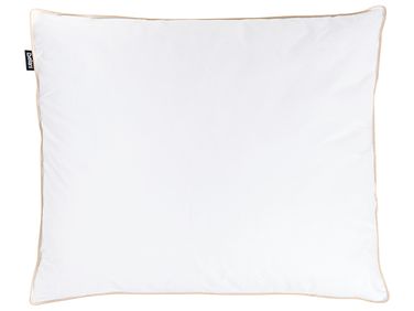 3-Kammer-Kopfkissen ETNA Hoch Entenfedern und Daunen 50 x 60 cm Weiß