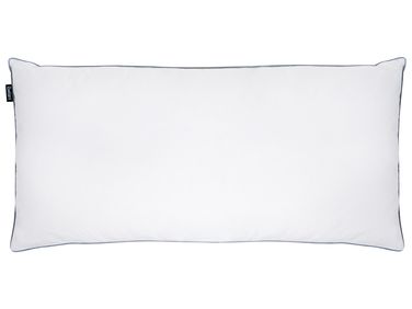 3-Kammer-Kopfkissen TEIDE Hoch Entenfedern und Daunen 40 x 80 cm Weiß