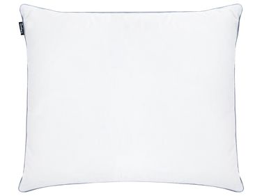 3-Kammer-Kopfkissen TEIDE Hoch Entenfedern und Daunen 50 x 60 cm Weiß
