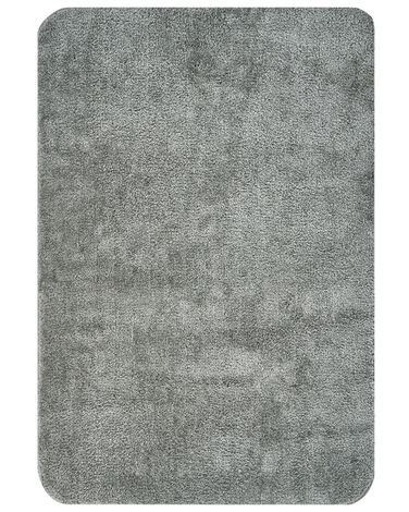 Badematte URLANA Grau 60 x 90 cm Mikrofaser