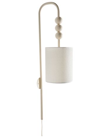Wall Lamp LOKY Beige Metal