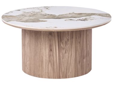 Coffee Table DORA Ceramic Brown