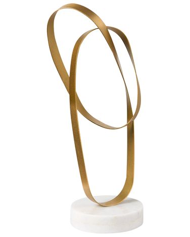 Dekofigur MILTON Metall Gold