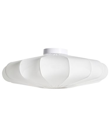 Deckenlampe UMCHABEZI Stoff Weiß