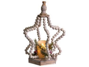 Christmas Decoration LED PATARI Star 42 cm Light Brown