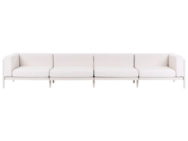 Gartensofa 4-Sitzer FERRETTI Hellbeige