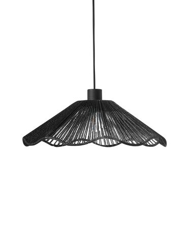 Hängeleuchte MIGORI Papier Schwarz