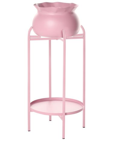 Pflanzenständer MOKUREN 25 cm Rosa Metall