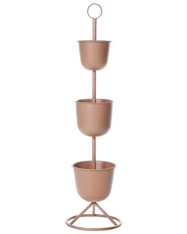 Plant Stand RENGE 28 cm Brown Metal