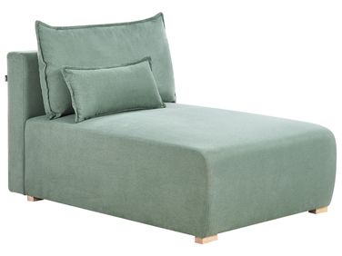 Chaise Longue NERBO Fabric Light Green