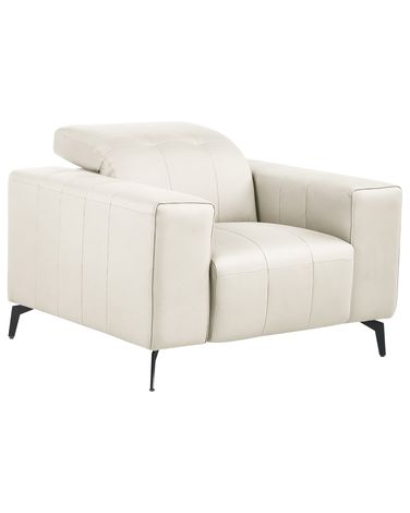 Armchair OMMEL Fabric Light Beige