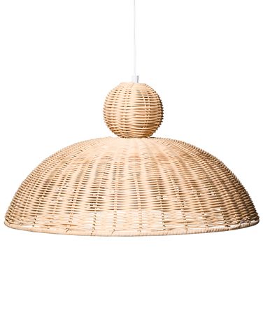 Hängeleuchte SUERTE Rattan Naturfarben