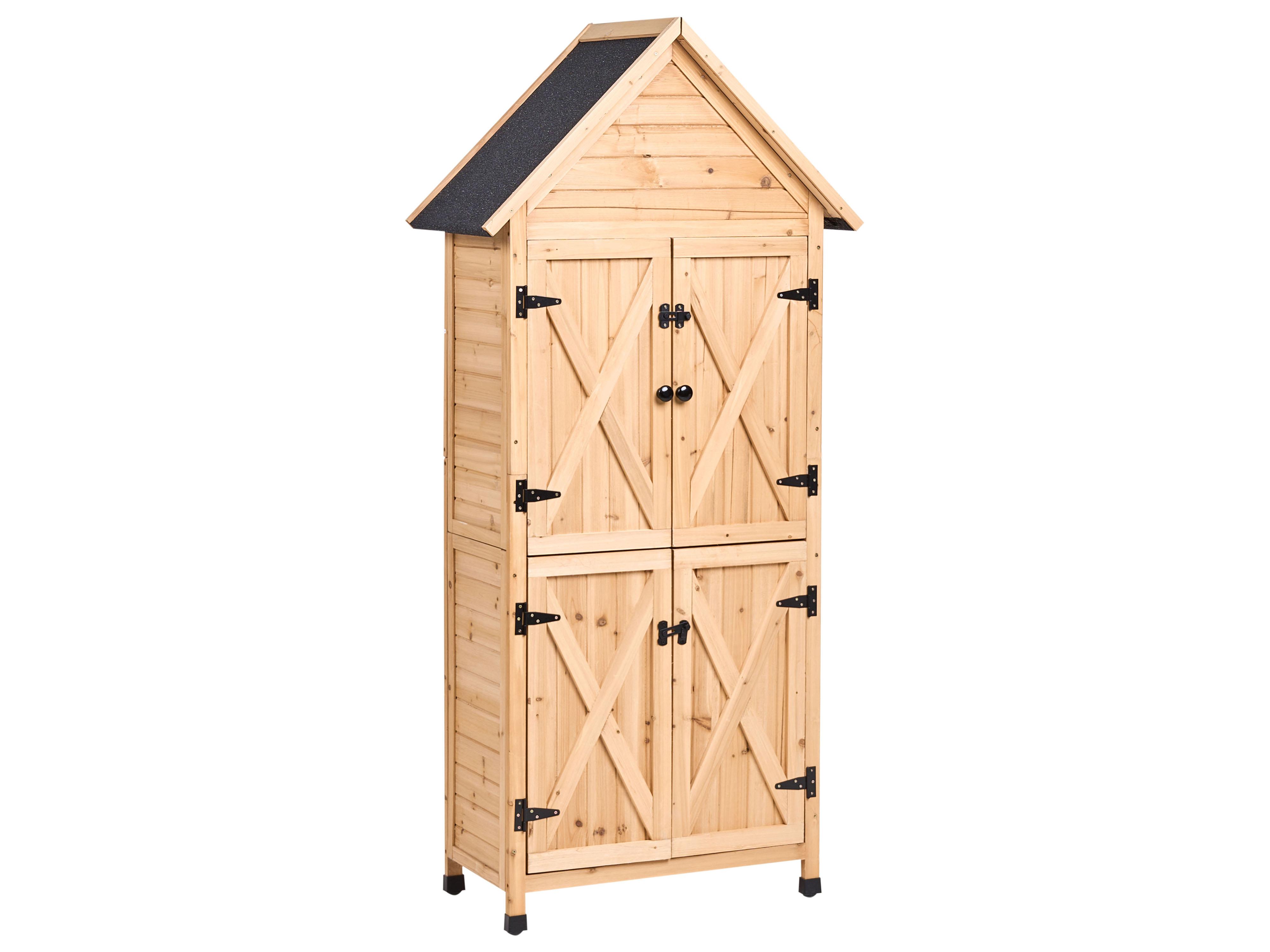 Geräteschuppen SENIGA 85 cm 46 cm Naturfarben