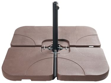 Sonnenschirmfuß CARIA Taupe Quadratisch 9 kg