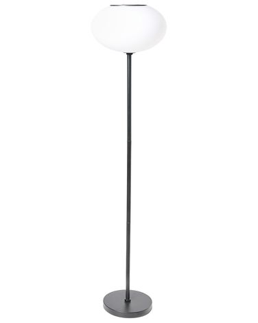 Solar LED-Stehleuchte für den Außenbereich LUMBE Schwarz