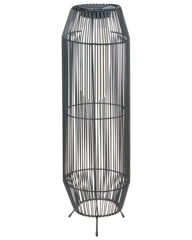 Solarbetriebene Laterne DONGWE 70 cm Schwarz