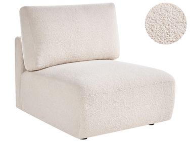 1-Seat Section MESNALI Off-White Boucle