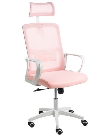 Bürostuhl MONARCH Pastellrosa