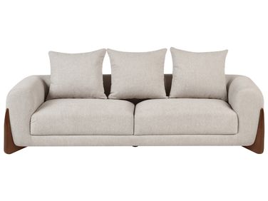 Sofa 3-Sitzer VINLIDEN Taupe