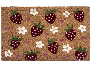 Doormat SHAININ Multicolour 45 x 75 cm Coir
