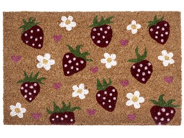 Doormat SHAININ Multicolour 50 x 80 cm Coir