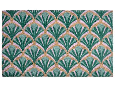 Doormat TATALIK Green 45 x 75 cm Coir