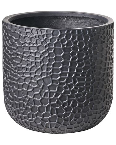 Blumenkübel YUHUA 43 cm Schwarz